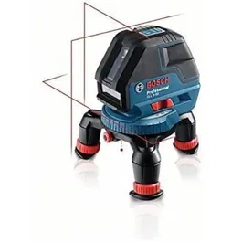 Bosch Professional Laser lignes GLL 3-50 - Laser de niveau et d'alignement à 2 lignes verticale et horizontale, portée 50 m, avec batterie