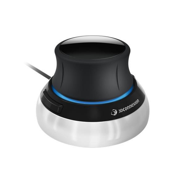 3Dconnexion SpaceMouse Compact - Souris 3D à six degrés de liberté pour CAO