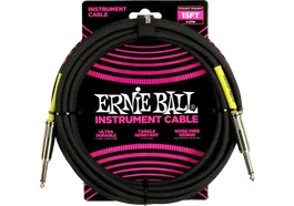 ERNIEBALL Câble Instrument Jack-Jack SS 4,57 m - Negro