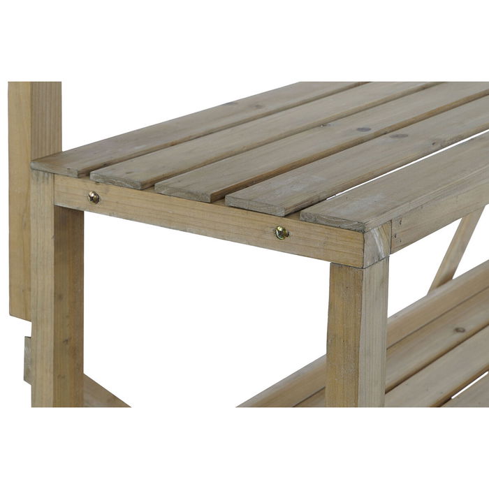 Étagère Home ESPRIT Noir Ardoise Bois d'épicéa 98 x 68 x 192 cm