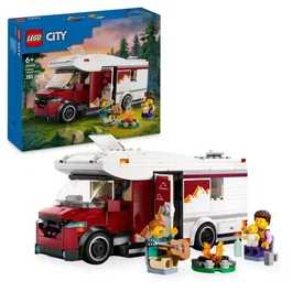 Lego 60454 City Le Camping-Car d'Aventures - Jeu de Construction avec 2 Minifigurines et Bébé, Véhicule Détailé - Pour Enfants Dès 6 Ans