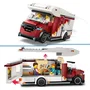 Lego 60454 City Le Camping-Car d'Aventures - Jeu de Construction avec 2 Minifigurines et Bébé, Véhicule Détailé - Pour Enfants Dès 6 Ans