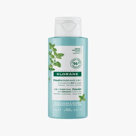 Klorane Poudre Purifiante 3 en 1 Menthe Aquatique et Argile BIO 50g