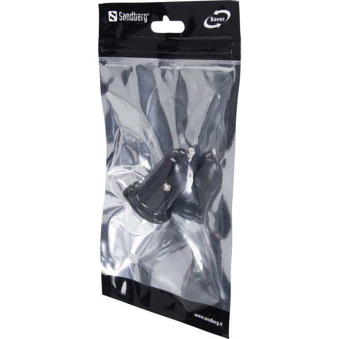 Sandberg Chargeur Allume-Cigare 2 Ports USB 1A + 2.1A pour iPhone, iPad et Smartphones