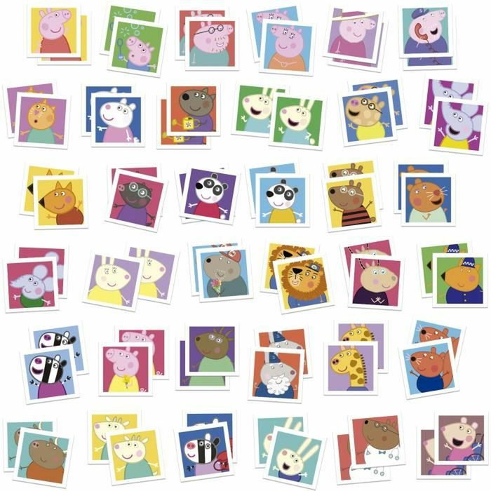 Educa Identic Peppa Pig - Jeu de mémoire 72 cartes