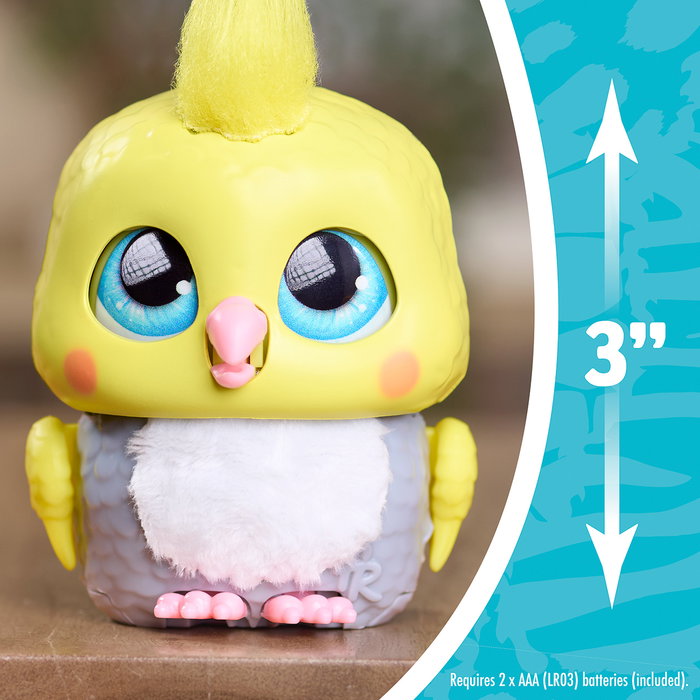 JUST PLAY FurReal Handfuls Chirps la Cacatúa