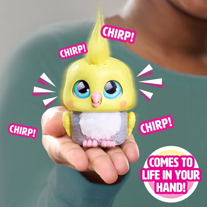 JUST PLAY FurReal Handfuls Chirps la Cacatúa