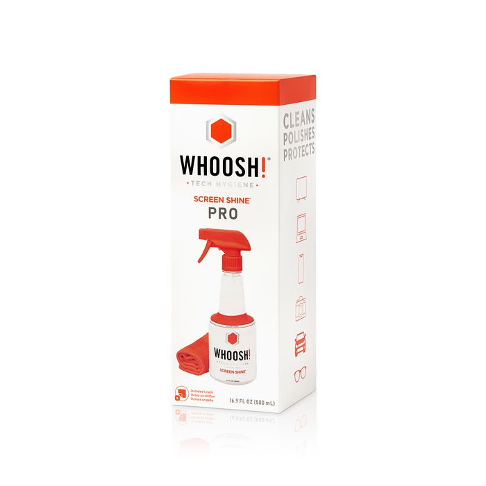 Whoosh! Nettoyant pour écran brillant 500 ml en boîte commerce Whoosh! Nettoyant pour écran brillant 500 ml en boîte commerce
