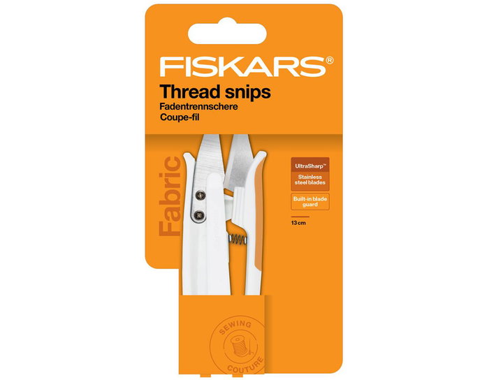Fiskars Tijeras de deshilvanar EasyAction ultrafiladas 13cm