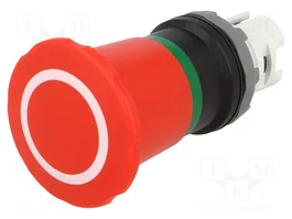 ABB Commutateur de sécurité rouge 2 positions stables MPI