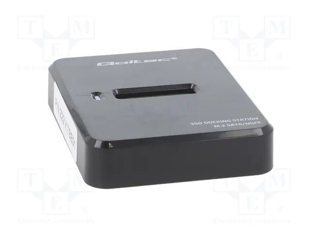 QOLTEC Station d'accueil USB 3.1 Gen 1 pour SSD M.2 SATA, noir