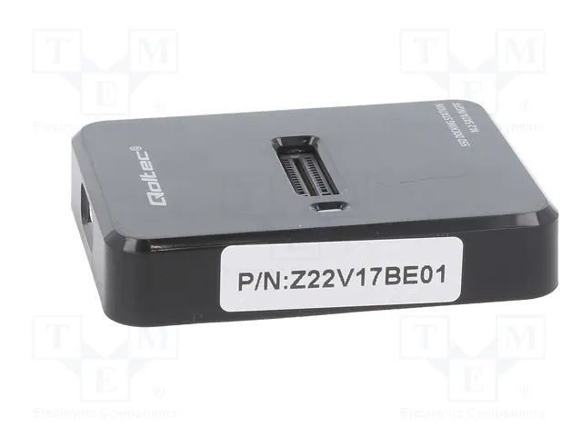QOLTEC Station d'accueil USB 3.1 Gen 1 pour SSD M.2 SATA, noir