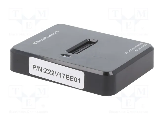QOLTEC Station d'accueil USB 3.1 Gen 1 pour SSD M.2 SATA, noir