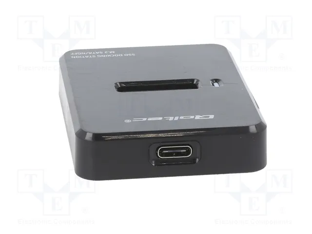 QOLTEC Station d'accueil USB 3.1 Gen 1 pour SSD M.2 SATA, noir