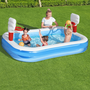 Bestway 54122 Piscine Gonflable Enfant avec Panier de Basket 251x168x102 cm +3 Ans