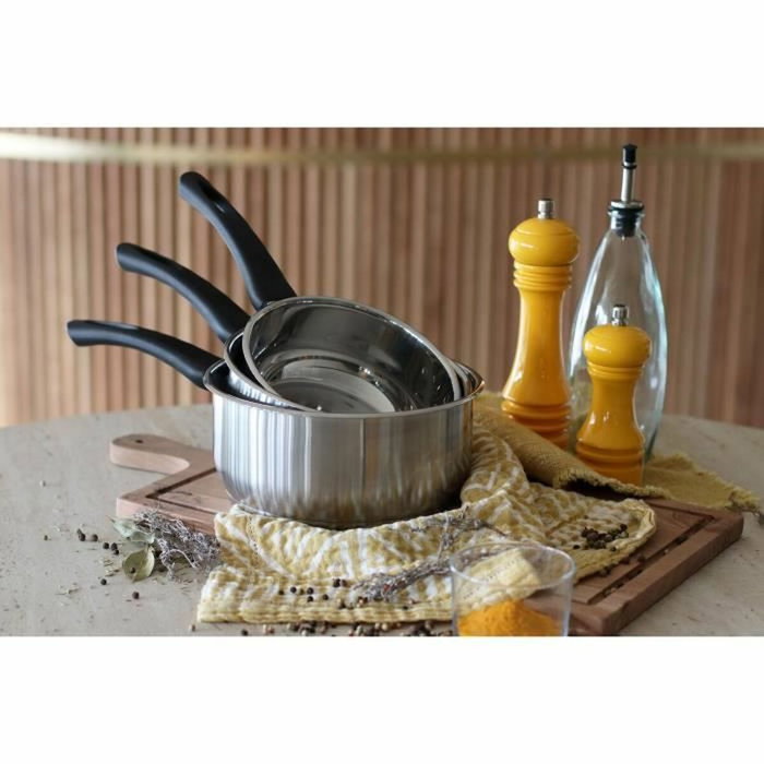 Menastyl Casserole en acier inoxydable 14 cm Menastyl Casserole en acier inoxydable 14 cm