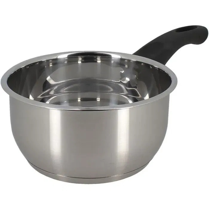 Menastyl Casserole 6020240 En Acier Inoxydable 14 cm Compatible Tous Feux Dont Induction Menastyl Casserole 6020240 En Acier Inoxydable 14 cm Compatible Tous Feux Dont Induction