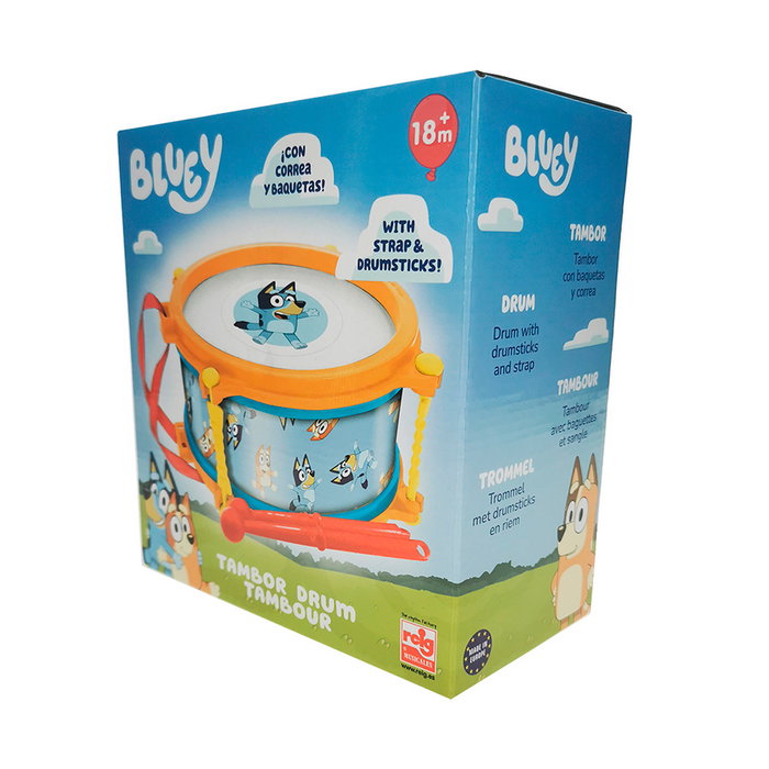 Reig Tambour Bluey en étui