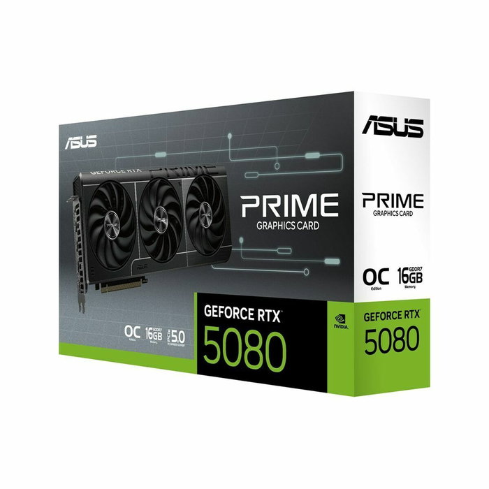Carte Graphique Asus 90YV0LX0-M0NA00 GEFORCE RTX 5080 16 GB GDDR6 GDDR7