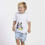 Cerdá Pyjama court garçon motif Bluey 6 ans - 100% Coton - Taille 6 ans