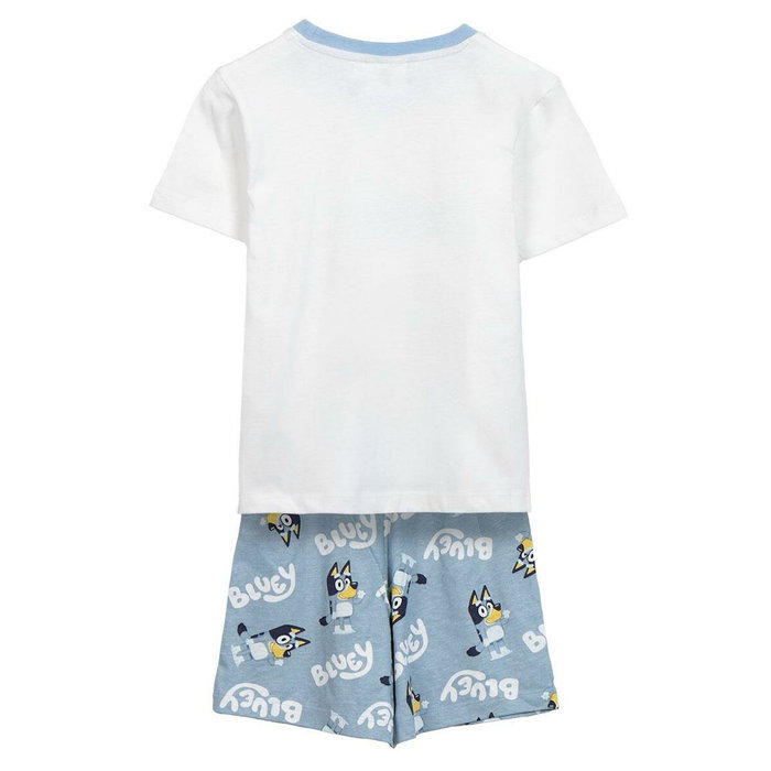 Pyjama Enfant Bluey Blanc (6 Ans) S