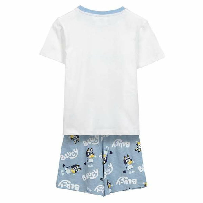 Pyjama Enfant Bluey Blanc (6 Ans) S