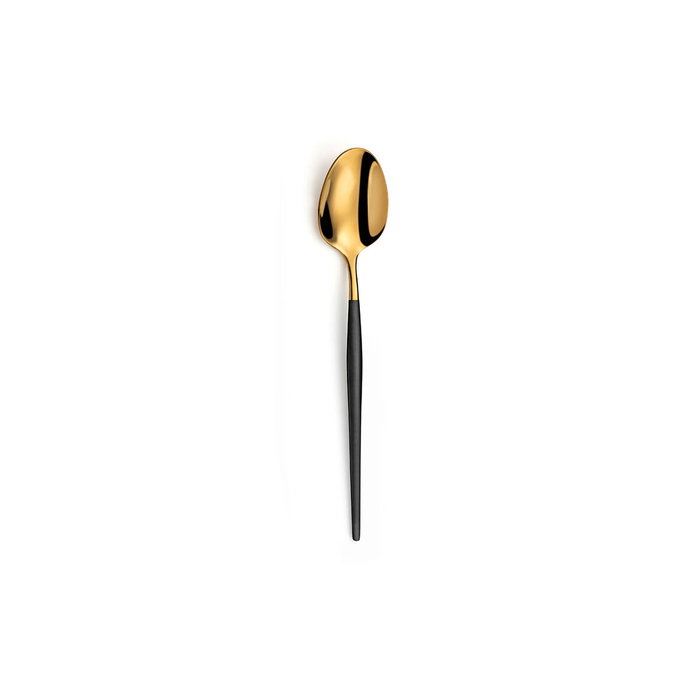 Petites cuillères Amefa Soprano Noir Doré Métal Café 12 Unités Petites cuillères Amefa Soprano Noir Doré Métal Café 12 Unités
