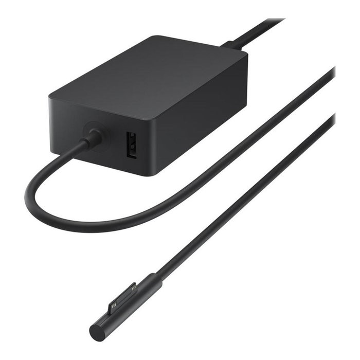 Microsoft Adaptateur secteur 127 W pour Surface Book, Pro, Laptop, Go - Compatible USB Microsoft Adaptateur secteur 127 W pour Surface Book, Pro, Laptop, Go - Compatible USB