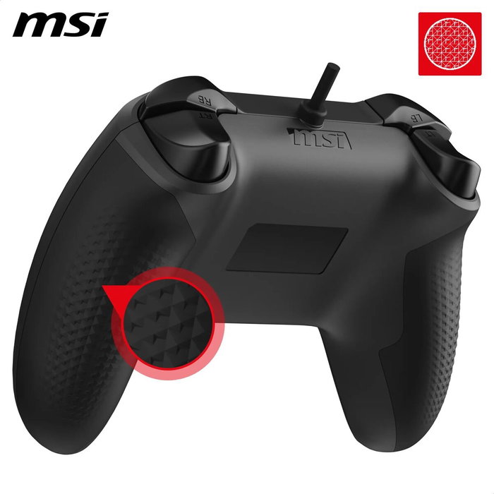 MSI FORCE GC200 Manette de jeu filaire Noir MSI FORCE GC200 Manette de jeu filaire Noir