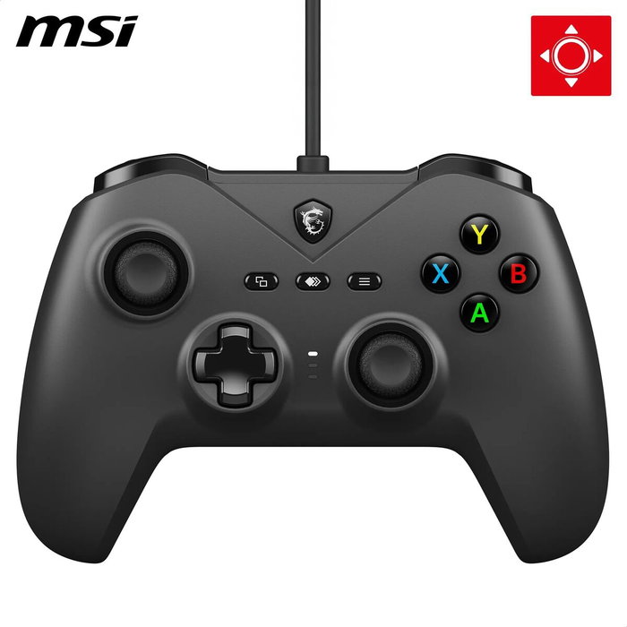 MSI FORCE GC200 Manette de jeu filaire Noir MSI FORCE GC200 Manette de jeu filaire Noir