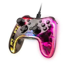 Mars Gaming MGP-C Manette Gaming Translucide RGB Neon
