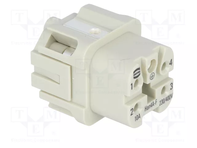 HARTING Han® A Insert de contact femelle HDC 4+PE HARTING Han® A Insert de contact femelle HDC 4+PE