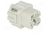 HARTING Han® A Insert de contact femelle HDC 4+PE
