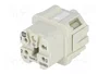 HARTING Han® A Insert de contact femelle HDC 4+PE