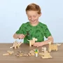 SES CREATIVE Kit de Menuiserie Dinosaures - Assemblage de Dinosaures avec Clous et Colle pour Enfants - Set de Construction Creatif