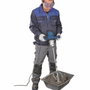 Scheppach PM1200 Malaxeur de mortier et peinture 1200 W