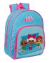 Safta Lol Surprise! Mochila Divas, sac à dos enfant adaptable au chariot, 28 x 34 x 10 cm