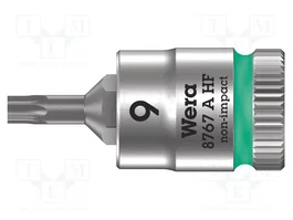 WERA Douille Torx®-bit TX09 1/4'' 28mm