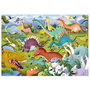 Educa Puzzle Maxi 28 Pièces Dinosaures, Puzzle Enfant au Sol 68 x 48 cm, à Partir de 3 Ans, Réf. 19954