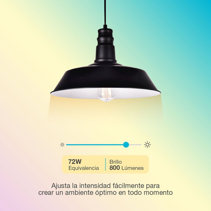 GSC Evolution Ampoule LED intelligente 9W E27 WiFi et Bluetooth réglable