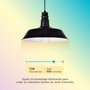 GSC Evolution Ampoule LED intelligente 9W E27 WiFi et Bluetooth réglable