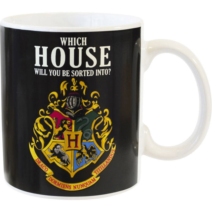 WARNER BROS. DISCOVERY Tasse Harry Potter Hogwarts Change de Couleur à Chaud 325ml en Céramique 10,5 x 12,1 x 7,3 cm WARNER BROS. DISCOVERY Tasse Harry Potter Hogwarts Change de Couleur à Chaud 325ml en Céramique 10,5 x 12,1 x 7,3 cm