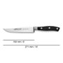 Couteau de cuisine Arcos serie riviera Noir Acier 15 cm 6"