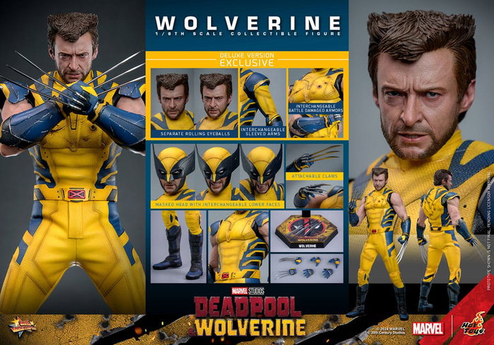 Deadpool & Wolverine Movie Masterpiece figurine 1/6 Wolverine (Deluxe Version) 31 cm Deadpool & Wolverine Movie Masterpiece figurine 1/6 Wolverine (Deluxe Version) 31 cm