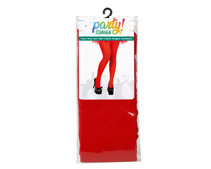 Atosa Collants Rouges Unis Adulte Atosa Collants Rouges Unis Adulte