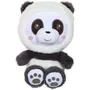 GIPSY TOYS Peluche Panda Hoody Pets, ours en peluche habillé avec une combinaison, 24 cm
