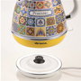 Ariete 2869 POSITANO Bouilloire électrique vintage 1,7 L - Base sans fil, filtration métal, arrêt automatique, filtre métallique et poignée ergonomique