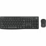 Logitech MK295 - Ensemble Clavier et Souris sans fil - AZERTY - Noir/Gris/Graphite