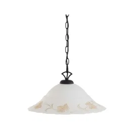 FOGLIA Lampe Suspendue E27 (Sans Ampoule) extra-classique