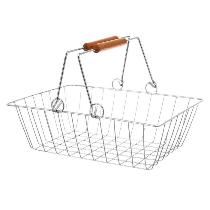 BigBuy Home Chariot à légumes Argenté Fer 28 x 26 x 78 cm BigBuy Home Chariot à légumes Argenté Fer 28 x 26 x 78 cm